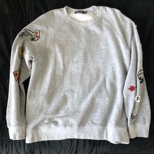 OBEY grey crewneck